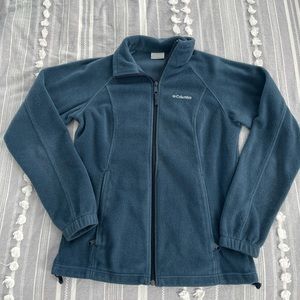 Columbia Navy Blue Fleece Jacket
